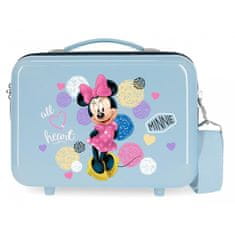 Joummabags ABS Cestovní kosmetický kufřík MINNIE MOUSE Love, 21x29x15cm, 9L, 2053923