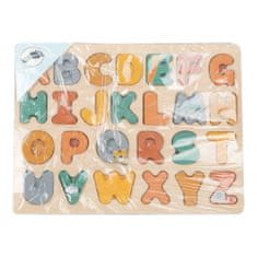 Small foot by Legler Small Foot Vkládací puzzle Safari abeceda