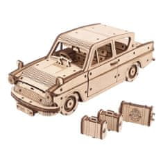 UGEARS 3D dřevěné mechanické puzzle Harry Potter Létající Ford Anglia