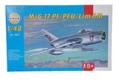 Směr Slepovací stavebnice letadla Mig 17 PF/PFU 1:48