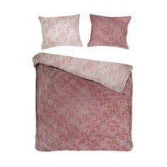 Darymex Darymex Bavlněné povlečení HANNAH PUDRA 220x200 COTTONLOVE JACQUARD růžová klikatá