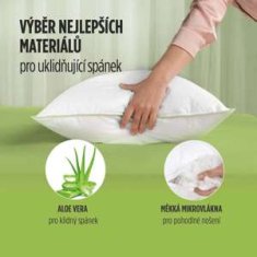 Vitapur Aloe Vera Climafill 3-dílná sada 2 polštářů a přikrývky pro 2 OSOBY - 200x200 cm