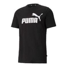 Puma Tričko černé XXL Ess Logo Tee