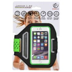 MobilMajak Sportovní pouzdro REBELTEC ARMBAND ACTIVE 4,7" zelené