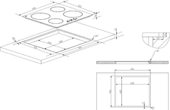 Kluge DESKA INDUKČNÍ KPI6010B + 4 roky záruka po registraci