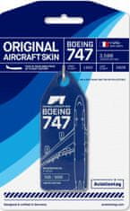 Aviationtag přívěsek ze skutečného letadla B747 Corsair - tmavě modrý