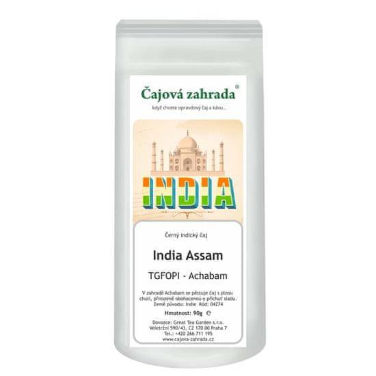 Čajová zahrada India Assam TGFOPI Achabam - černý čaj, Varianta: černý čaj 90g