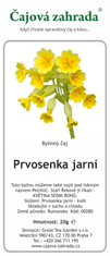 Čajová zahrada Prvosenka jarní - Petrklíč - bylinný čaj