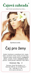 Čajová zahrada Čaj pro ženy - bylinná směs