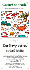 Čajová zahrada Korálový ostrov - ovocný čaj, Varianta: ovocný čaj 90g