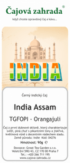 Čajová zahrada India Assam TGFOPI Orangajuli - černý čaj, Varianta: černý čaj 90g