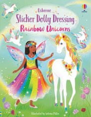 Usborne Sticker Dolly Dressing Rainbow Unicorns