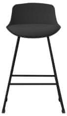 Actona Barová židle Tina 84 cm černá