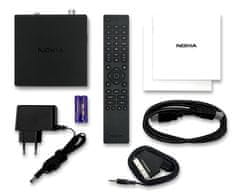 Nokia DVB-T/T2 set-top-box 6000/ Full HD/ H.265/HEVC/ EPG/ USB/ HDMI/ černý