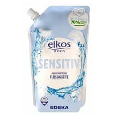 Edeka Elkos tekuté mýdlo, náhradní náplň sensitive - 750 ml