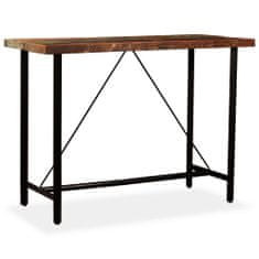 Vidaxl Barový stůl masivní recyklované dřevo 150 x 70 x 107 cm