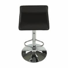 KONDELA Barová židle Laria New - černá / chrom