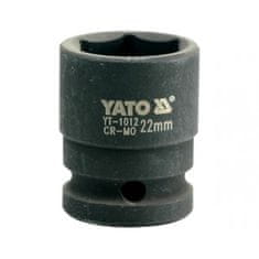 YATO Nástavec 1/2" rázový šestihranný 22 mm CrMo