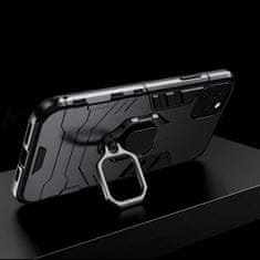 IZMAEL Odolné Pouzdro Ring Armor Case pro Xiaomi Redmi Note 12S - Černá KP27861