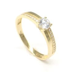 Pattic Zlatý prsten AU 585/1000 2,40 gr CA201001Y-58