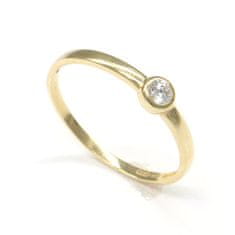 Pattic Zlatý prsten AU 585/1000 1,30 gr CA404001Y-60