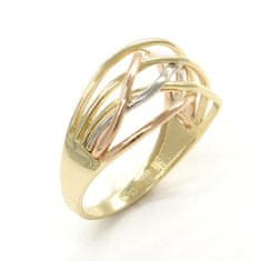 Pattic Zlatý prsten AU 585/1000 3,8 gr ARP652601A-62