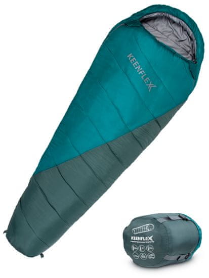 KEENFLEX Třísezónní spací pytel Alpine Twin Zips -18,1°C