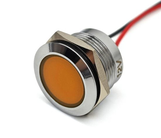 motoLEDy LED světlo na palubní desce 22mm barvy 12V