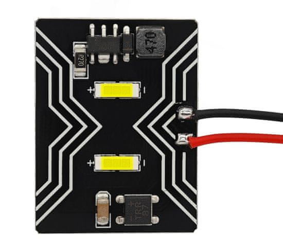 motoLEDy Panel 2 LED 12V W5W, C5W, C10W, BA9S, T10, SV8.5, T4W CANBUS 950lm 12V