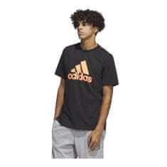 Adidas Tričko černé S Fill Graphic Tee