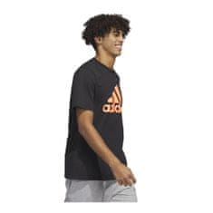 Adidas Tričko černé S Fill Graphic Tee