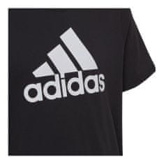 Adidas Tričko černé L Essentials Big Logo Tee Girls JR