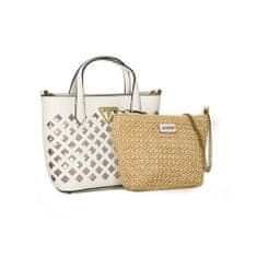 Guess Kabelky každodenní bílé Aqua Mini Tote