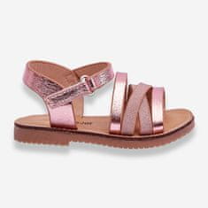 Dětské sandály bez ramínek Pink velikost 36
