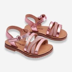 Dětské sandály bez ramínek Pink velikost 36