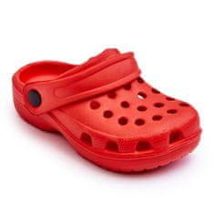 Dětské pěnové žabky Crocs Red velikost 32