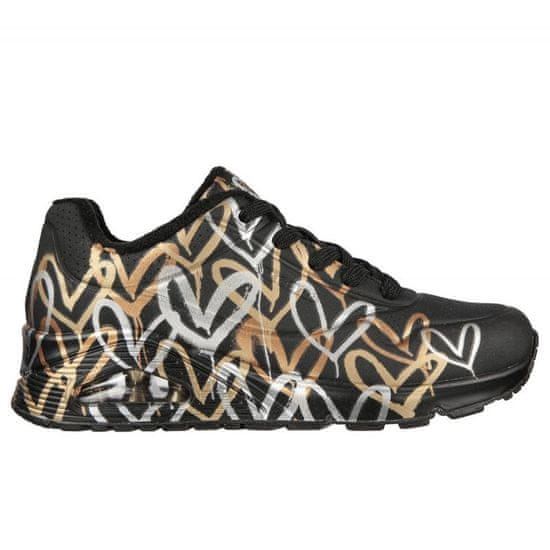 Skechers Boty Uno Metallic Love