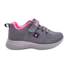 Dětská sportovní obuv na suchý zip Grey Brego velikost 31