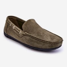 Pánské semišové mokasíny Slip-on velikost 43