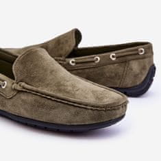 Pánské semišové mokasíny Slip-on velikost 43