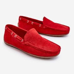 Pánské semišové mokasíny Slip-on velikost 45