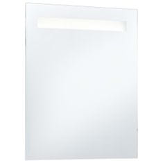 Vidaxl Koupelnové nástěnné zrcadlo s LED osvětlením 50 x 60 cm