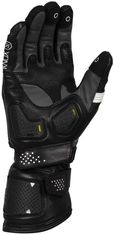 KNOX rukavice OULTON MK2 černo-bílé 2XL
