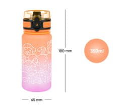 BAAGL BAAGL Tritanová láhev na pití Gradient Zvířata 350 ml