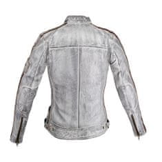 W-TEC Dámská kožená moto bunda Sheawen Lady White New (Velikost: XL, Barva: bílá)