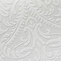 EDEM Natíratelná tapeta baroko EDEM 83002BR60 reliéfní matná bílá 26,5 m2