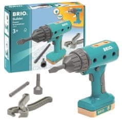 Brio Stavebnice BRIO BUILDER 34600 Vrtačka na baterie