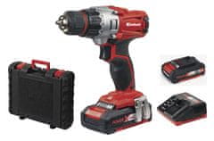 Einhell Aku vrtací šroubovák TE-CD 18/2 Li Kit (2x1,5 Ah), Power X-Change - Einhell Expert Plus