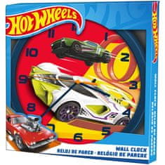 EUROSWAN Nástěnné hodiny Hot Wheels 24cm