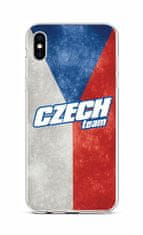 TopQ Kryt iPhone XS silikon Czech Team 48522